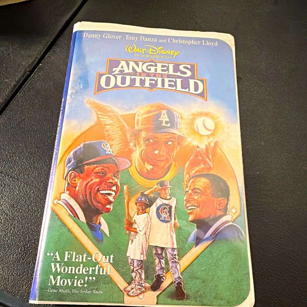 Walt Disney Home Video Angels in the Outfield VHS 1994 PG Full Screen NTSC